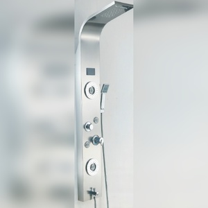 Panel de Ducha LED con 5 Funciones y Pantalla de Temperatura, Chorros de Agua en Cascada, Ducha de Mano, Compra al por Mayor, Envío Global - Product Image 4