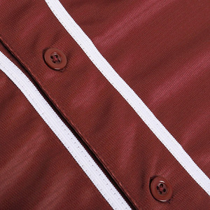 เสื้อเบสบอลแห้งเร็วสำหรับผู้ชายเสื้อใส่เล่นกีฬาพิมพ์โลโก้ได้ตามต้องการ - Product Image 5