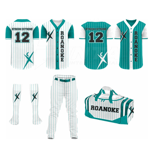 Venta al por mayor totalmente sublimación equipo personalizado uniforme de béisbol hombres deportes uniforme de béisbol Conjunto personalizado ropa deportiva de béisbol - Product Image 1
