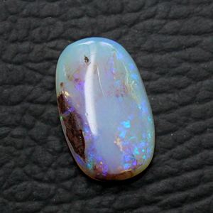 7,00 quilates ópalo de Fuego Azul australiano cabujón liso Natural corte ovalado 20X12X4MM piedra preciosa suelta para la fabricación de joyas - Product Image 4