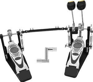 Industrial OEM Long Board Speedy Direct Drive Shaft CNC Craft Jazz Pedal Aleación de aluminio Potente Twin Pedal Kick Bass Drum - Product Image 1