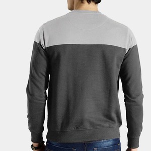 Conjunto de chándal con bloque de color personalizado para hombre y mujer, chándal de calle de gran tamaño de algodón 100% - Product Image 4