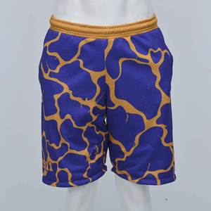 กางเกงขาสั้นกีฬาผู้ชายผ้าฝ้ายเนื้อแน่น ระบายอากาศ แห้งเร็ว สีพื้น คุณภาพสูง รับทำโลโก้ตามสั่ง บริการ OEM - Product Image 3