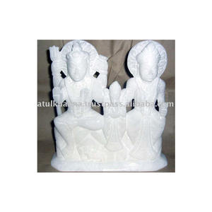 Statue en marbre Ganesha, bouddhisme naturelle, idéal pour le culte - Product Image 1