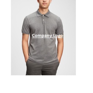 Wholesale Promotional Polo <b>Shirt</b> <b>Men</b> Custom Logo Slim Fit Sport Plus Size Silk/Cotton Breathable Eco-Friendly Quick Dry High - Product Image 3
