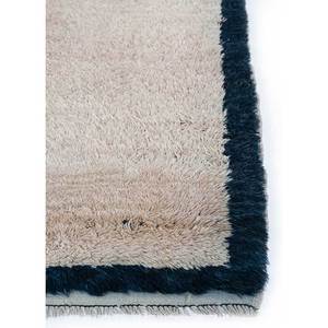 พรมขนสัตว์ถักมือสีน้ำตาลเบจ Zuri ขนาด 9x12 ฟุต รูปทรงสี่เหลี่ยมผืนผ้า สีพื้น สำหรับห้องนั่งเล่น พรมปูพื้นทางเดิน พรมปูพื้นบ้าน รุ่น Pae-286 - Product Image 4