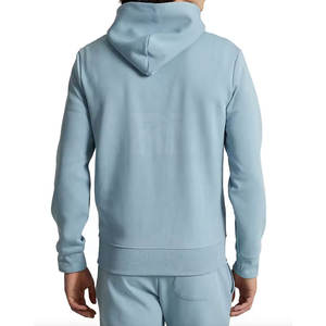 Sudaderas con capucha en relieve ligeras transpirables para hombres Precio razonable Sudaderas con capucha en relieve de color sólido para hombres hechas en Pakistán - Product Image 2
