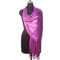 Écharpe Pashmina en rayonne colorée de haute qualité étoles châles Design uni bon marché et élégant pour les événements promotionnels et les cadeaux