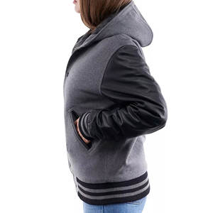 Chaqueta Universitaria de Estilo Retro, Logotipo Personalizado, Ajuste Cómodo, Material Resistente, Ropa Exterior de Moda para Ropa Urbana - Product Image 4