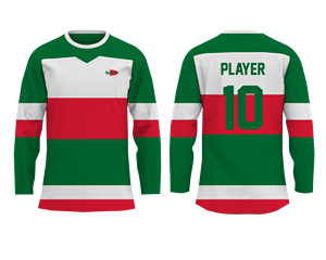 Uniforme de Entrenamiento de Hockey sobre Hielo Sublimado Estilo Profesional, 100% Poliéster, Transpirable, de Secado Rápido, Camisetas Personalizadas - Product Image 1