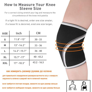 Premium Quality Wholesale Weightlifting Calf <b>Support</b> <b>Knee</b> Sleeve Fitness Gym Wear Design Your Own <b>Knee</b> Sleeve for Men's Use - Product Image 6