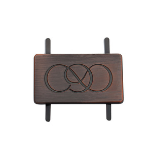 Zinc Alloy Luxury Letter Logo Badge for <b>Luggage</b> Metal Insert Nameplate Factory Direct Wholesale - Product Image 4