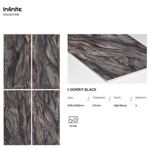 Carreaux de sol et de mur en porcelaine émaillée aspect marbre onyx de haute qualité 600X1200mm antidérapants, polis à haute brillance pour la maison, le salon - Product Image 2