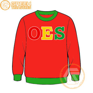 Commande personnalisée de l'étoile de l'Est sweat-shirt brodé en molleton de coton pull de haute qualité vêtements grecs OES sweat-shirts - Product Image 2