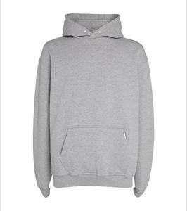 Sudadera con capucha de gran tamaño para hombre con estilo Sudadera de moda con bolsillo frontal Ropa cómoda 100% algodón Peso pesado - Product Image 1
