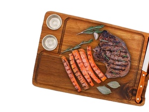 Compra directa de fábrica Sheeri Handicraft Fast Dilevrey Combo Pack con Logo Chopping Block Board y Mats & Pads - Product Image 2