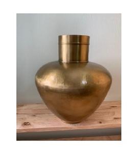 Jarrón de Flores de Metal Dorado de Diseño Elegante, Jarrones de Diseño Superior, Decorativos de Alta Calidad - Product Image 5