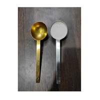 Juego de cubiertos de acero inoxidable para fruta, cuchara para sopa, postre, tenedor, vajilla de ensalada con acabado pulido, 2 uds., gran oferta