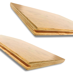 Suelo laminado de roble y WPC de 3 capas sin terminar 15/3X190X450-1900mm Capa protectora alemana Uso en interiores con acabado pintado - Product Image 6