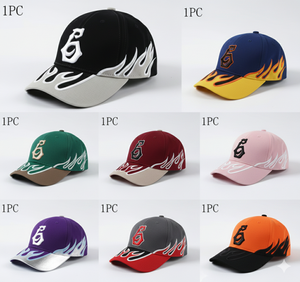 Gorra Deportiva de 6 Paneles para Hombre, Bordado de Llama, Logotipo 3D en Relieve, Estilo Hip Hop, Ajustable, para Exteriores, Protección Solar, Ropa Urbana, Ciclismo - Product Image 2