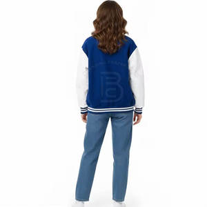 Chaqueta Universitaria Transpirable para Mujer, Nuevo Estilo 2025, Servicio Personalizado OEM, Chaquetas Universitarias para Mujer - Product Image 3