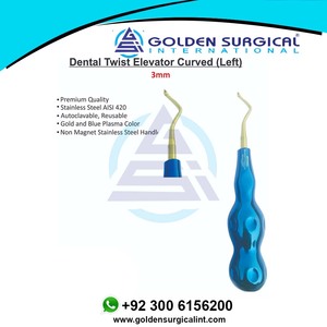 Nuevo Diseño Elevadores Dentales Manuales de Torsión de Alta Resistencia para Cirugía Oral y Raíz, Instrumentos CE de Gran Venta con Agarre Ergonómico - Product Image 2