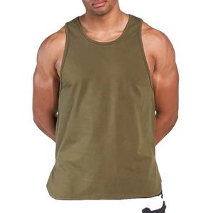 Custom Men Acid Wash <b>Black</b> Blank Oversized <b>Vest</b> 95% Cotton 5% Spandex Crewneck Screen Printing tank Tops - Product Image 1