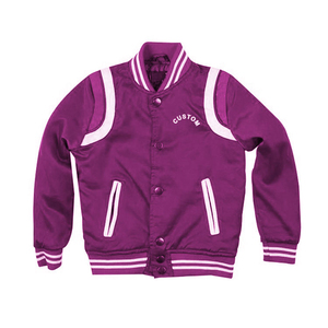 Top Qualité Vente Chaude Hiver Satin Varsity Veste pour Hommes Chaud En Plein Air Régulier Léger Satin Varsity Vestes pour Hommes Nouveau - Product Image 6