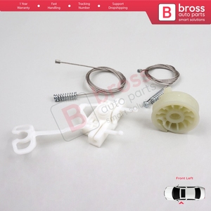 Kit de réparation de lève-vitre avant gauche BWR5179 pour Punto Grande Evo MK3 199 2005-2024 3/5 portes 51723316 - Product Image 4