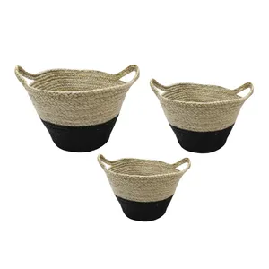 ชุดปลูกต้นไม้ปอกระเจา3ชิ้นทำจากวัสดุธรรมชาติ - Product Image 1