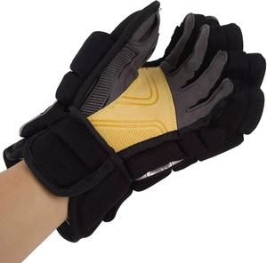 Gants de hockey sur glace à doigts entiers, best-seller, pour entraînement professionnel, nouveau design, équipement de lacrosse pour jeunes, gants de hockey sur glace sur gazon - Product Image 5