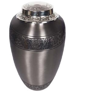Urna de cremación de metal decorativa Urna conmemorativa Durable con diseño pulido a precio al por mayor - Product Image 5