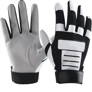 Guantes de bateo de béisbol transpirables antideslizantes de alta calidad, guantes de bateo de béisbol de estilo deportivo con puño corto duradero - Product Image 2