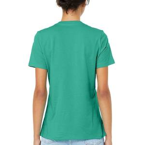 T-shirts pour femmes en coton lourd 100% coton, coton peigné filé à l'anneau, rayonne - Product Image 3