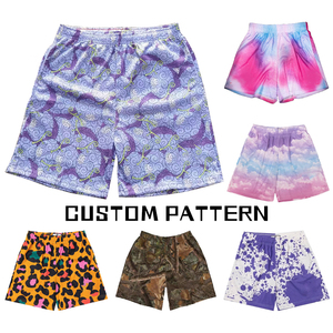 กางเกงขาสั้นกีฬาผ้าตาข่ายสไตล์วินเทจลำลองสำหรับผู้ชาย พิมพ์โลโก้ได้ เป็นมิตรกับสิ่งแวดล้อม ระบายอากาศได้ดี แห้งเร็ว เหมาะสำหรับวิ่งออกกำลังกายและเล่นกีฬา - Product Image 2