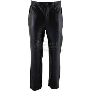 Pantalons pour hommes de super qualité pantalons en cuir très vendus pantalons en cuir de couleur personnalisée respirants pour l'hiver - Product Image 3