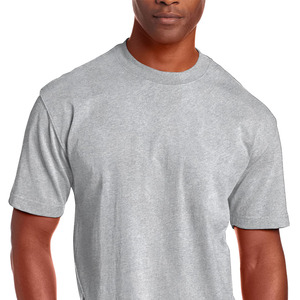 T-shirts pour hommes en coton 100% de qualité supérieure, vente en gros, poids lourd, logo personnalisé, OEM, pour garçons, mode - Product Image 5