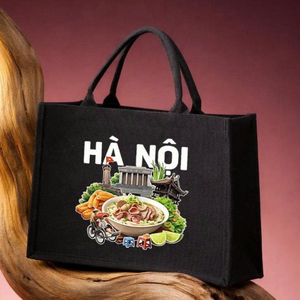 กระเป๋าผ้าแคนวาสพิมพ์ลายโฮไนโฟ ทรงตั้ง ใช้ได้ทุกวัน - Product Image 3
