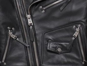 Chaquetas de cuero genuino de alta calidad: una moda clásica básica Durabilidad Atemporal Elegancia elegante Moda Mate Brillante - Product Image 6