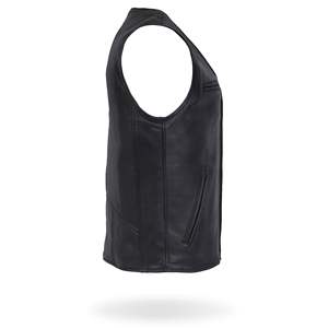 Chaleco de motorista de cuero genuino duradero de primera calidad para hombre, chaleco impermeable y a prueba de viento, venta al por mayor, ropa de motociclista - Product Image 6