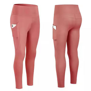 Pantalones de gimnasio y yoga de alta calidad para mujer, precio barato, venta al por mayor, mallas ajustadas en diferentes colores para correr - Product Image 1