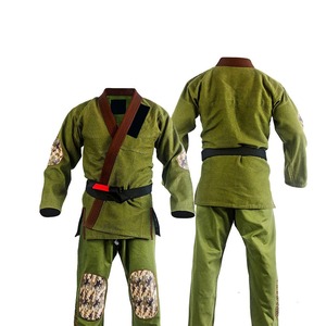 Uniforme de Jiu Jitsu Personalizado 100% Algodón - Calidad Premium Elástico Ligero Transpirable para Entrenamiento de Artes Marciales - Product Image 4