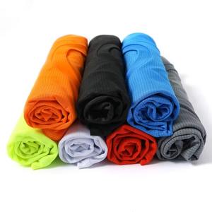 Camiseta deportiva de secado rápido con logotipo personalizado para hombre y mujer, 100% algodón, seda helada, manga corta, uniforme de equipo, bordado de diseño Cultural - Product Image 6