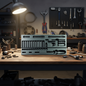 Usag 44-Piece Plastic Tray for <b>Socket</b> Assortment with <b>Ratchet</b> and <b>Sockets</b> for Organization and Convenience - Product Image 3