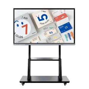 4k UHD Smart Whiteboard Touch Monitor da 55 pollici Touch Screen Monitor Smart Board per aula e Business Active Whiteboard