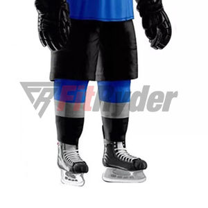 Uniformes de hockey sobre hielo de poliéster personalizables de secado rápido y transpirable Impresión de logotipo profesional con juegos de OEM de nombre de equipo - Product Image 2