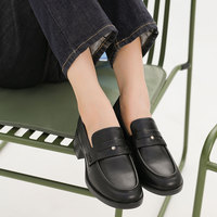 [JSHOE] Zapatos Casuales de Mujer, Mocasines Ultraligeros de Piel Vacuna, Estilo Hillroad, Lanzamiento 2025