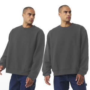 เสื้อสเวตเชิ้ตคอกลมผ้าฟลีซแฟชั่นฤดูหนาวสำหรับทุกเพศ ผลิตจากผ้าฝ้าย 100% เป็นมิตรกับสิ่งแวดล้อม พร้อมจำหน่ายสำหรับแบรนด์เสื้อผ้าและทีมงานแบรนด์ - Product Image 3