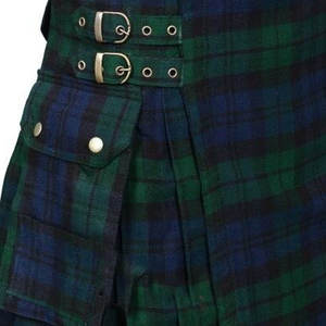Loho Tartan kilts ผ้าขนสัตว์ผสมผ้าตาหมากรุกทอลายตามสั่งผลิตจากโรงงาน - Product Image 5
