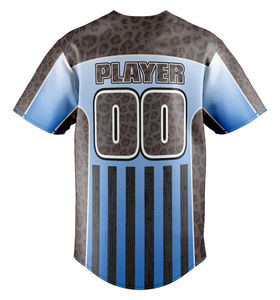 Camiseta de Béisbol para Hombre, Talla Grande, Diseño Ligero y Transpirable con Características de Absorción de Humedad y Secado Rápido para Deportes en Clima Cálido - Product Image 2